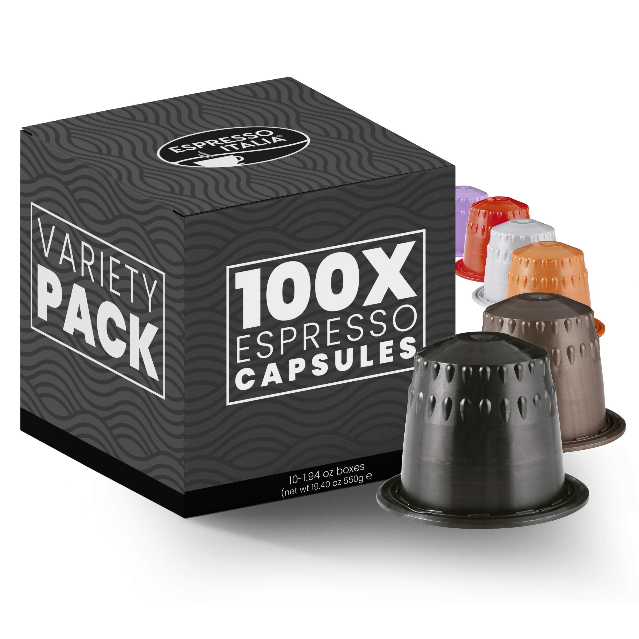 ITALIAN COFFEE “NERO AMIRANTE” CAPSULES PACK 100