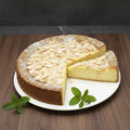 CAKE RICOTTA Topped with Chopped Almonds