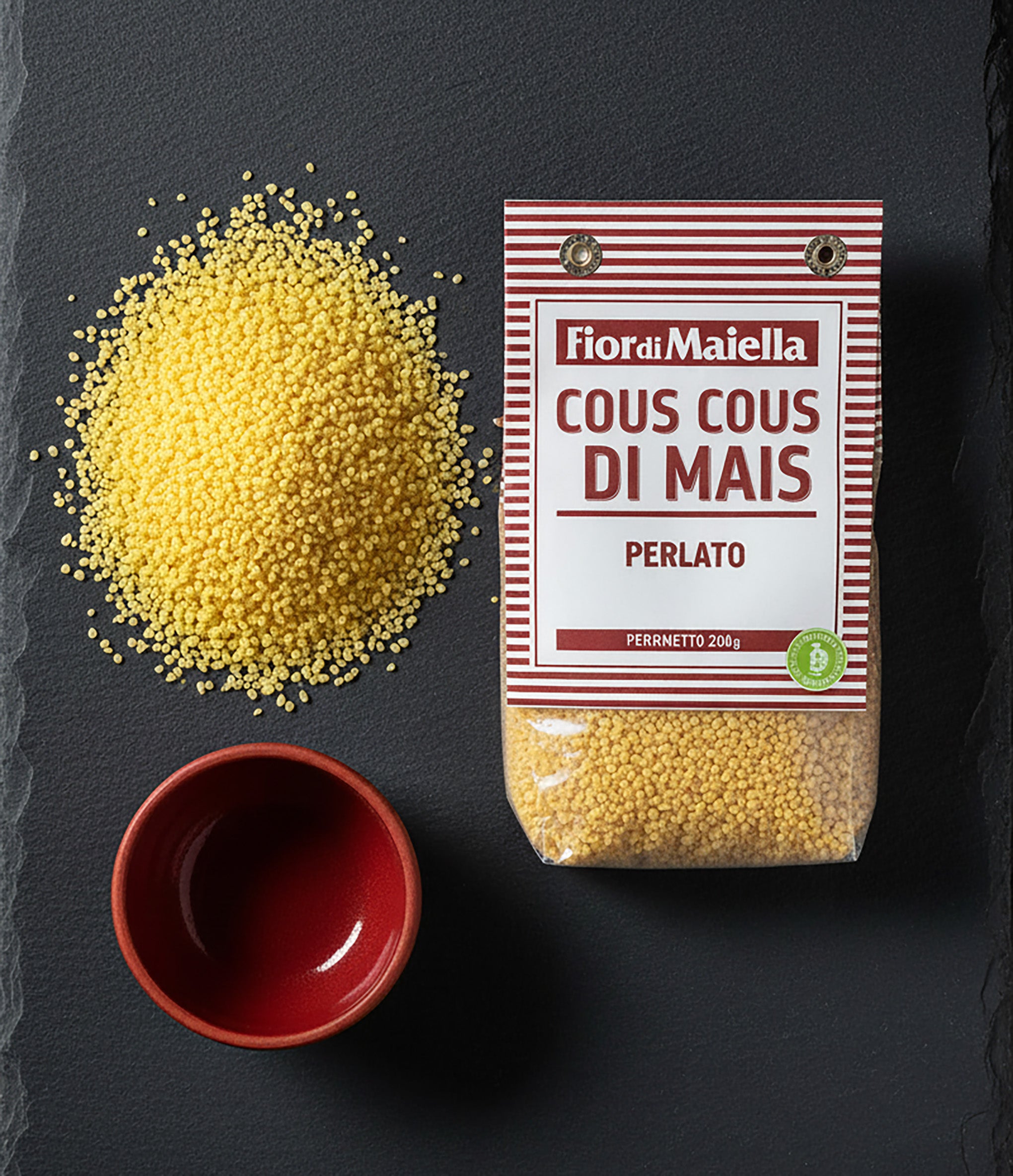 OF SPELLED 12X200 GR. COUS COUS OF CORN