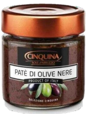 PATE` OLIVE NERE 212 GR.