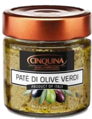 PATE` OLIVE VERDI 212 GR