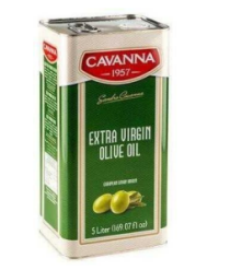EXTRA VIRGIN OLIVE OIL PACK 4 CAVANNA – IMPORTED FROM ITALY