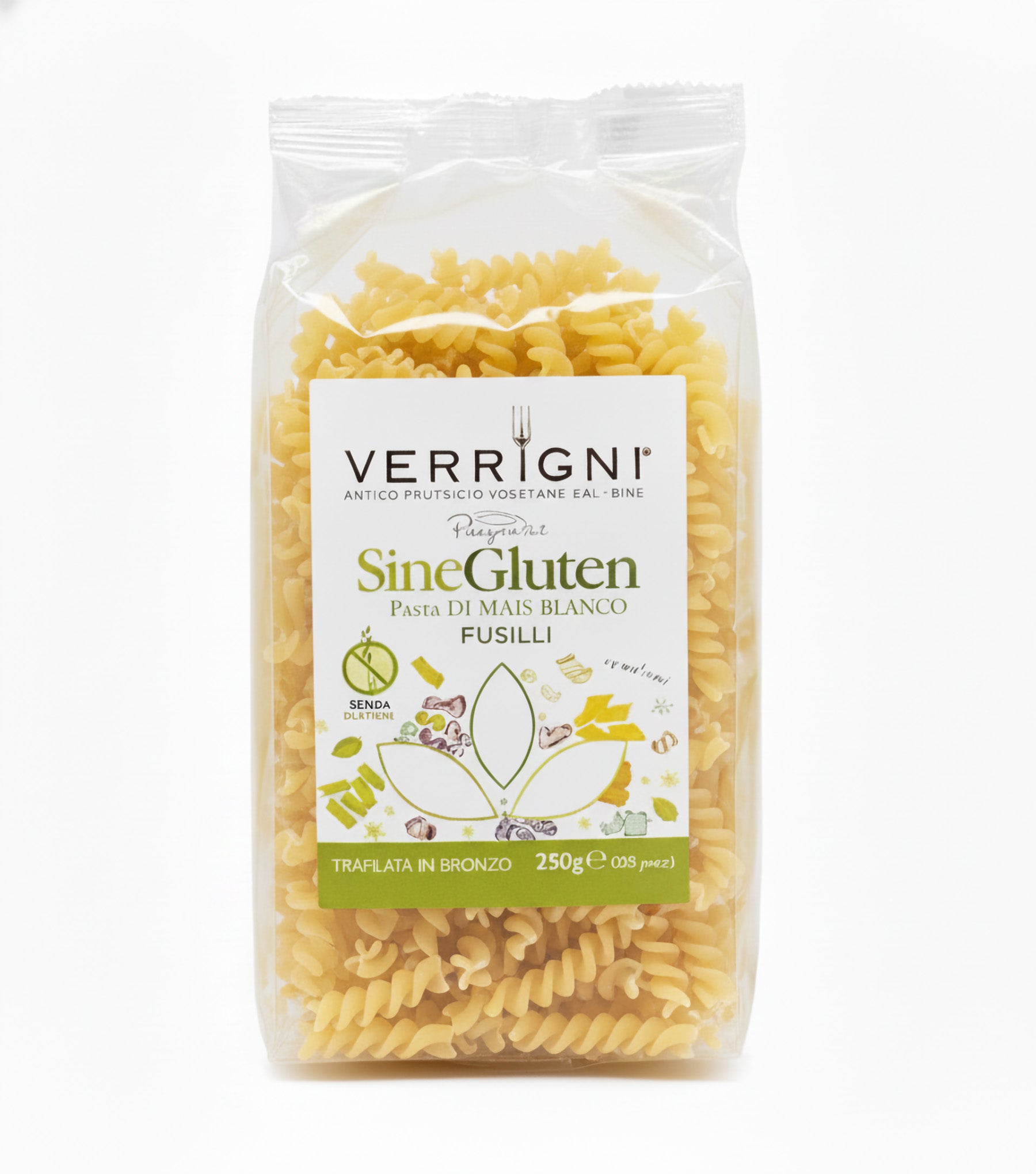 FUSILLI DI MAIS BIANCO – WHITE CORN