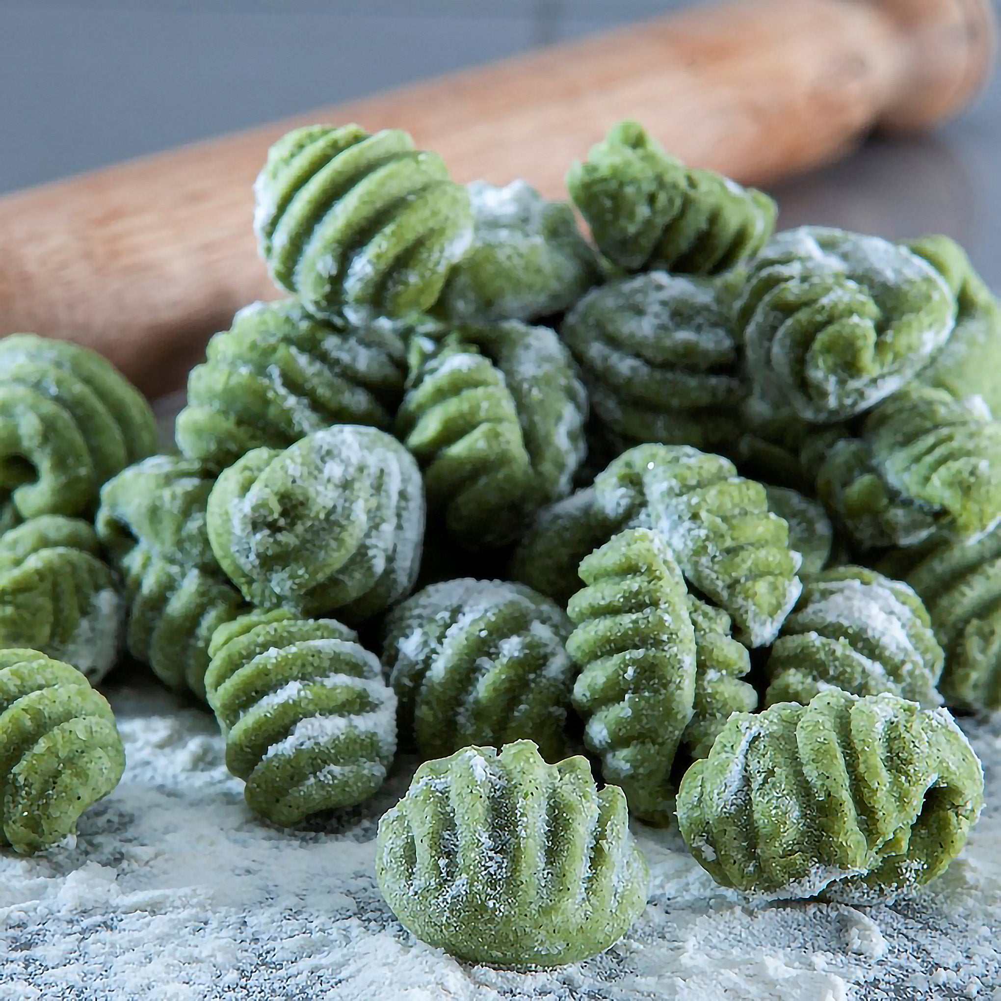 HomeMade spinach gnocchi